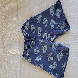 Cat & Jack Boy's Dinosaur Athletic Shorts. Color Blue,  Size 12-14